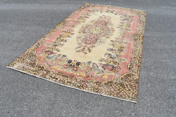 6.1 ft. x 9.9 ft. Vintage Turkish Rug TR22136 Image 3