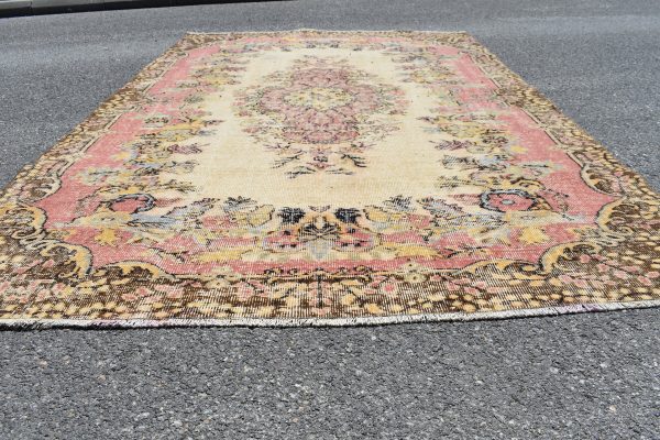 6.1 ft. x 9.9 ft. Vintage Turkish Rug TR22136 Image 4
