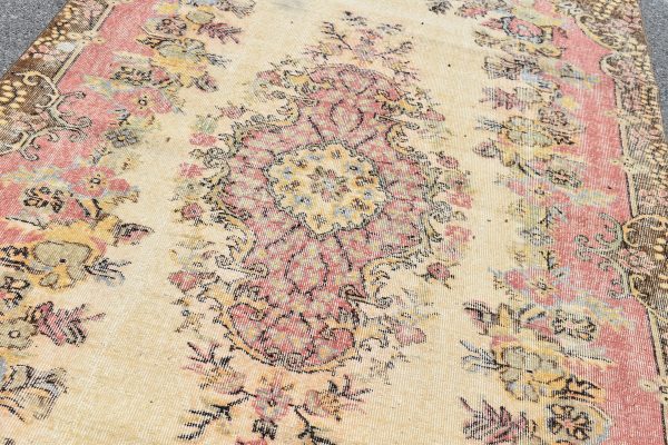 6.1 ft. x 9.9 ft. Vintage Turkish Rug TR22136 Image 5