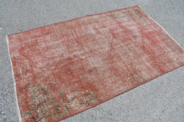 3.8 ft. x 6.4 ft. Vintage Overdyed Rug TR26103 Image 4