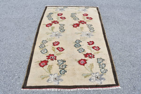 3.9 ft. x 5.9 ft. Vintage Turkish Rug TR34296 Image 1