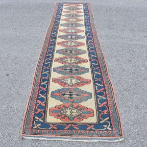 3 ft. x 12.6 ft. Vintage Turkish Rug TR34326 Image 1
