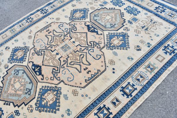 6.6 ft. x 9.4 ft. Vintage Turkish Rug TR34486 Image 5