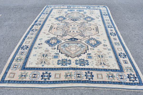 6.6 ft. x 9.4 ft. Vintage Turkish Rug TR34486 Image 1