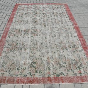 5.7 ft. x 9.2 ft. Vintage Turkish Rug TR38586 Image 1