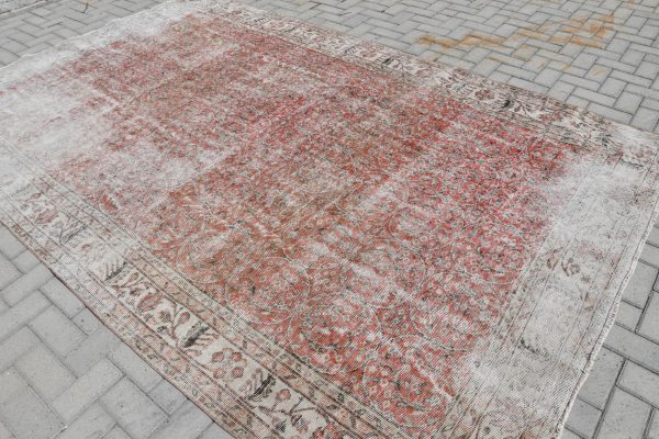6.8 ft. x 10.6 ft. Vintage Turkish Rug TR38606 Image 4