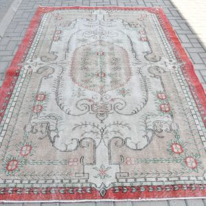 5.7 ft. x 9.2 ft. Vintage Turkish Rug TR38746 Image 1