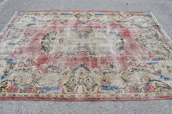 6.5 ft. x 9.4 ft. Vintage Turkish Rug TR39656 Image 3