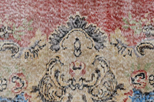 6.5 ft. x 9.4 ft. Vintage Turkish Rug TR39656 Image 6