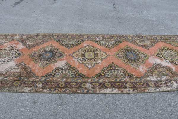 4.5 ft. x 12.9 ft. Vintage Turkish Rug TR42096 Image 3