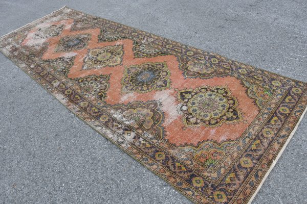 4.5 ft. x 12.9 ft. Vintage Turkish Rug TR42096 Image 4