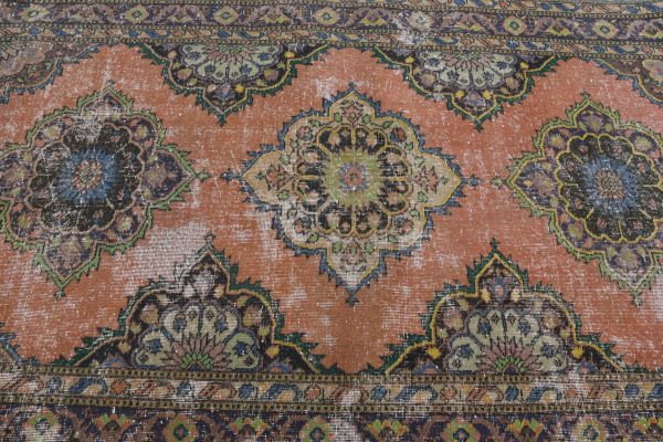 4.5 ft. x 12.9 ft. Vintage Turkish Rug TR42096 Image 5