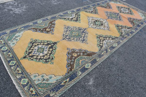 4.8 ft. x 12.4 ft. Vintage Turkish Rug TR42136 Image 2