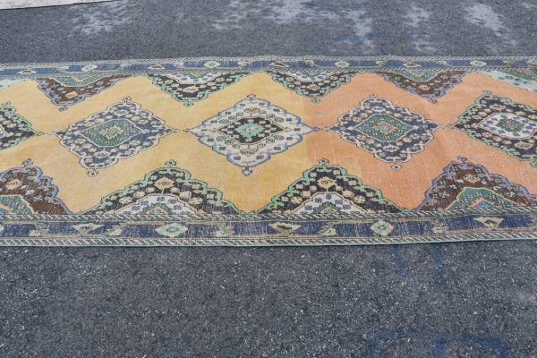 4.8 ft. x 12.4 ft. Vintage Turkish Rug TR42136 Image 3