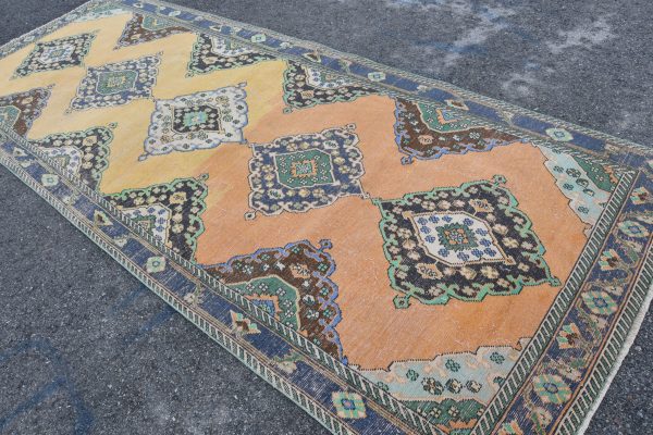 4.8 ft. x 12.4 ft. Vintage Turkish Rug TR42136 Image 4