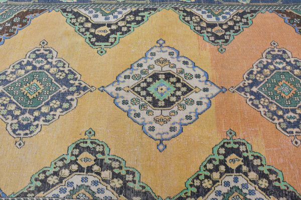 4.8 ft. x 12.4 ft. Vintage Turkish Rug TR42136 Image 6