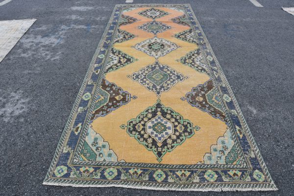4.8 ft. x 12.4 ft. Vintage Turkish Rug TR42136 Image 1
