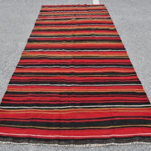 4.8 ft. x 11.5 ft. Vintage Kilim Rug TR56702 Image 1