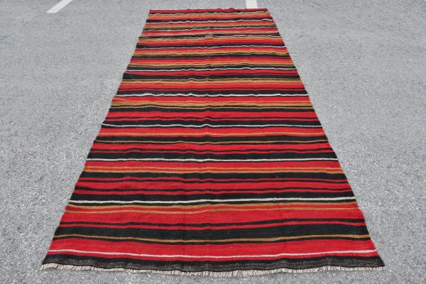 4.8 ft. x 11.5 ft. Vintage Kilim Rug TR56702 Image 1