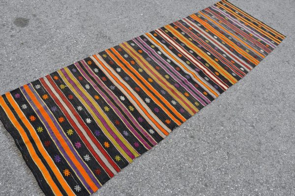 2.8 ft. x 9.1 ft. Vintage Kilim Rug TR56722 Image 2