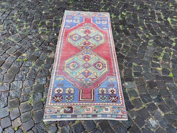 3 ft. x 6.7 ft. Vintage Turkish Rug TR50406 Image 3