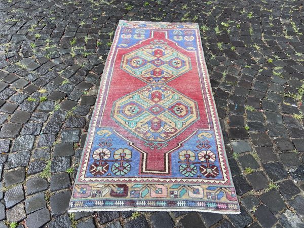 3 ft. x 6.7 ft. Vintage Turkish Rug TR50406 Image 4