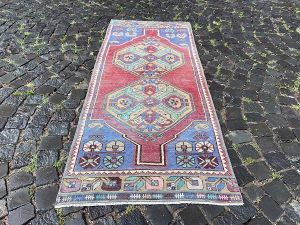 3 ft. x 6.7 ft. Vintage Turkish Rug TR50406 Image 5