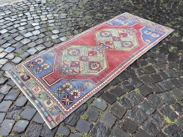 3 ft. x 6.7 ft. Vintage Turkish Rug TR50406 Image 1