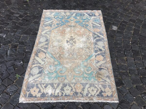 3.7 ft. x 5.6 ft. Vintage Turkish Rug TR63016 Image 3