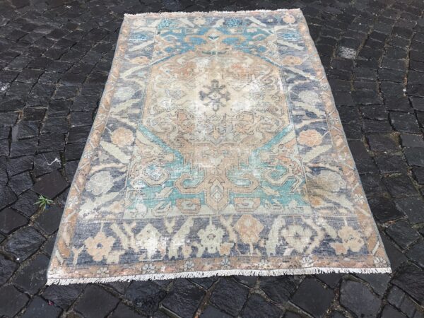3.7 ft. x 5.6 ft. Vintage Turkish Rug TR63016 Image 4