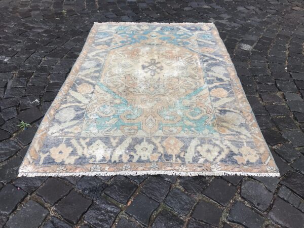 3.7 ft. x 5.6 ft. Vintage Turkish Rug TR63016 Image 5