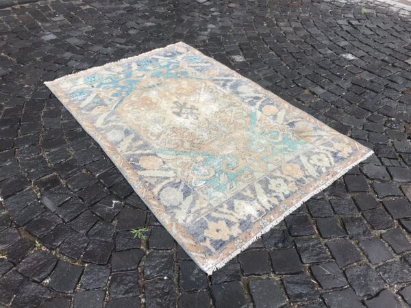 3.7 ft. x 5.6 ft. Vintage Turkish Rug TR63016 Image 1
