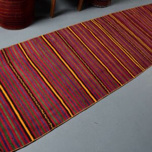 2.9 ft. x 10.9 ft. Vintage Kilim Rug TR57552 Image 1