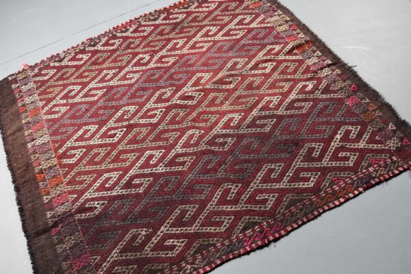 4.9 ft. x 5.2 ft. Vintage Kilim Rug TR57582 Image 2