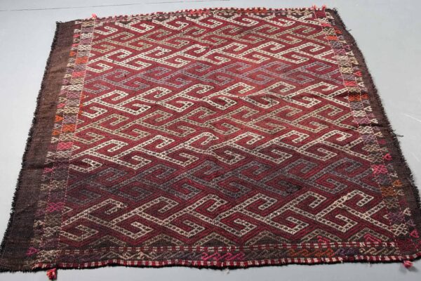 4.9 ft. x 5.2 ft. Vintage Kilim Rug TR57582 Image 3