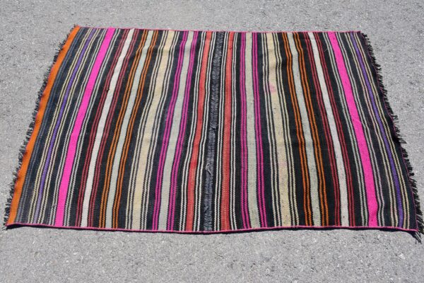 3.3 ft. x 5.1 ft. Vintage Kilim Rug TR57652 Image 3