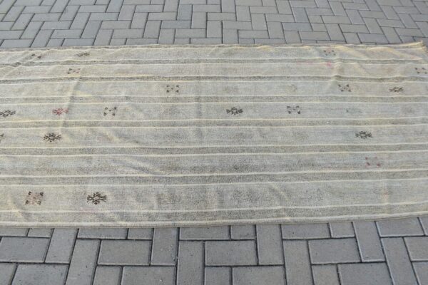 3.9 ft. x 9.5 ft. Vintage Kilim Rug TR58292 Image 3