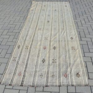 3.9 ft. x 9.5 ft. Vintage Kilim Rug TR58292 Image 1
