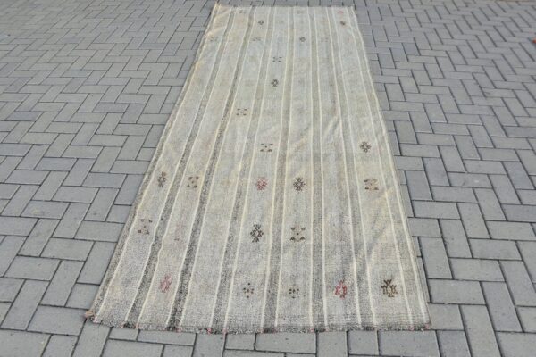 3.9 ft. x 9.5 ft. Vintage Kilim Rug TR58292 Image 1