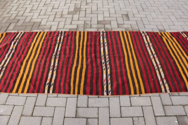 3.3 ft. x 10.6 ft. Vintage Kilim Rug TR58372 Image 3