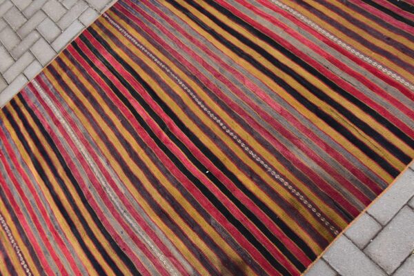 5.2 ft. x 7.6 ft. Vintage Kilim Rug TR58382 Image 5