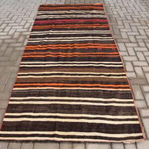 3.9 ft. x 9.3 ft. Vintage Kilim Rug TR58402 Image 1