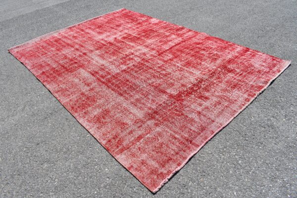 6.4 ft. x 9.4 ft. Vintage Overdyed Rug TR27063 Image 2