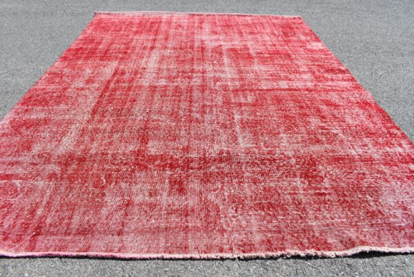 6.4 ft. x 9.4 ft. Vintage Overdyed Rug TR27063 Image 4