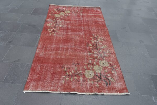 3.5 ft. x 6.7 ft. Vintage Overdyed Rug TR27113 Image 1