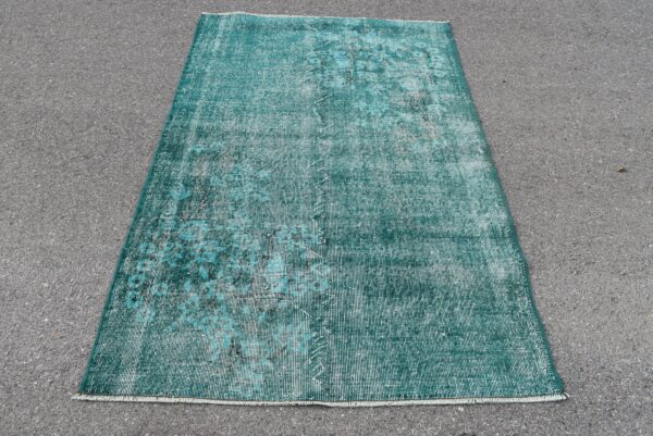 3.9 ft. x 6.6 ft. Vintage Overdyed Rug TR27173 Image 1