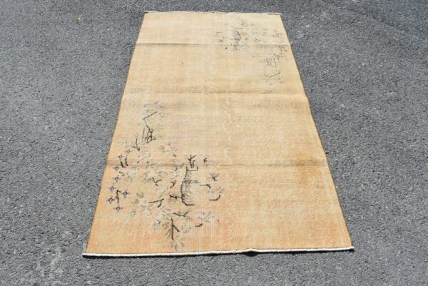 3.6 ft. x 6.7 ft. Vintage Overdyed Rug TR27273 Image 1