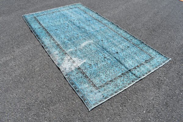4.8 ft. x 8.5 ft. Vintage Overdyed Rug TR27353 Image 2