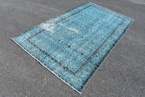 4.8 ft. x 8.5 ft. Vintage Overdyed Rug TR27353 Image 3
