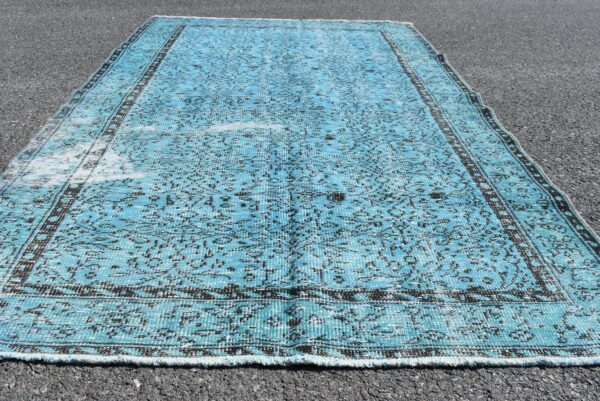 4.8 ft. x 8.5 ft. Vintage Overdyed Rug TR27353 Image 4
